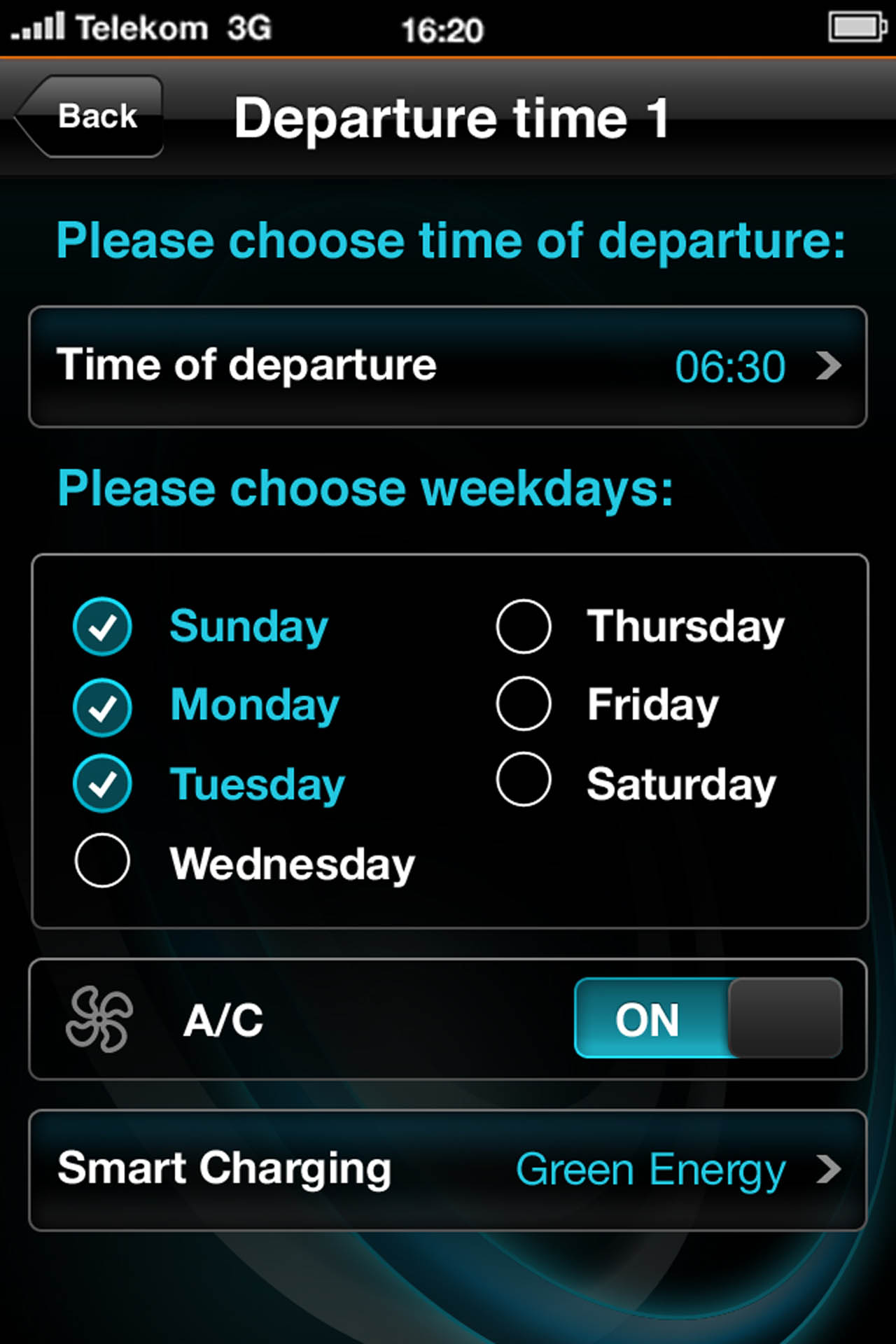 BMW i3 Concept, 2011 - Interface design